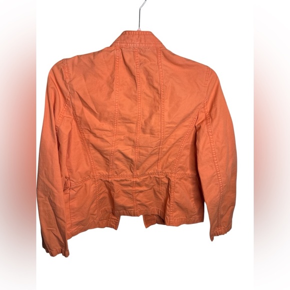 Talbots Orange Utility‎ Jacket - Size XS - Picture 2 of 3